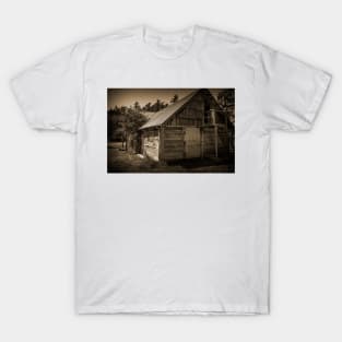 Storage Shed In Sepia T-Shirt